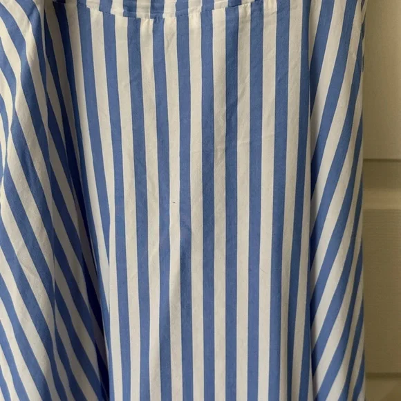 Old Navy Blue and White Striped Dress - Picture 5 of 5